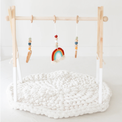 Rainbow Baby Play Gym from My Little Songbird - ShopMyLittleSongbird