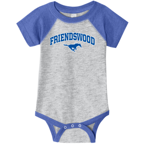 Rabbit Skins Infant Baseball Fine Jersey Onesie