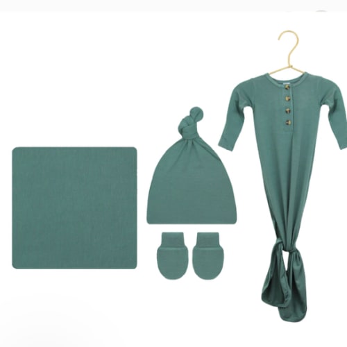 Graham Newborn Hat Bundle (Gown)