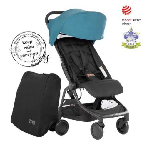 Mountain Buggy Nano V3 Travel Stroller in Teal