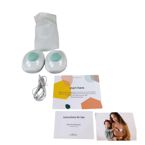 Willow Go Wearable Breast Pump, 21mm, Double