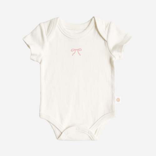 Onesie Pink Bow