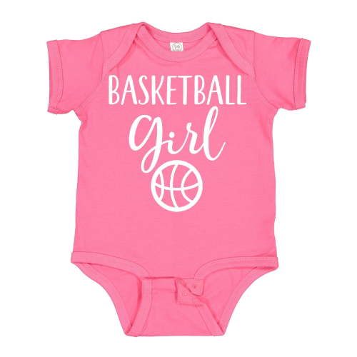 Inktastic Basketball Girl Sports Girls Baby Bodysuit