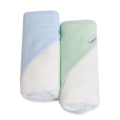 Bubba Blue Confetti Hooded Towel 2 Pack Blue/Sage