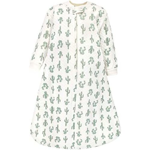 Hudson Baby Unisex Baby Premium Quilted Long Sleeve Sleeping Bag and Wearable Blanket