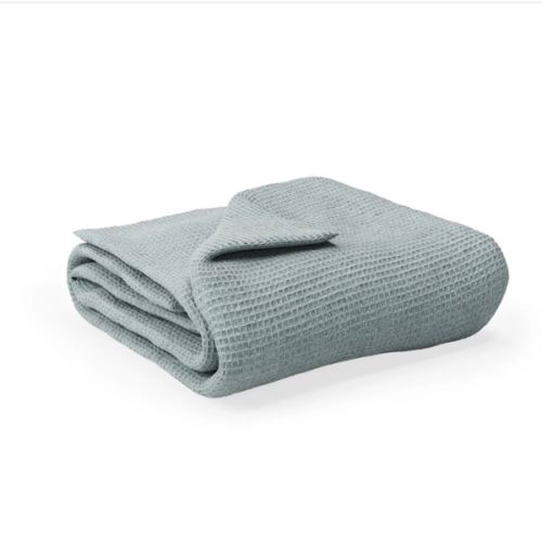 GOTS Waffle Baby Blanket – Best Baby Blankets | Naturepedic | Naturepedic Color: Harbor Island