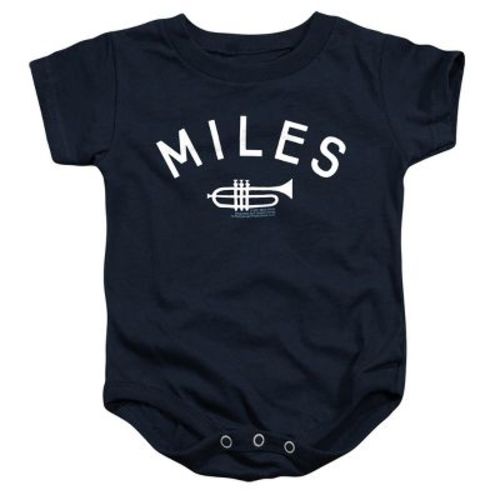 Baby Miles Davis Miles Infant Bodysuit Navy 12 Months