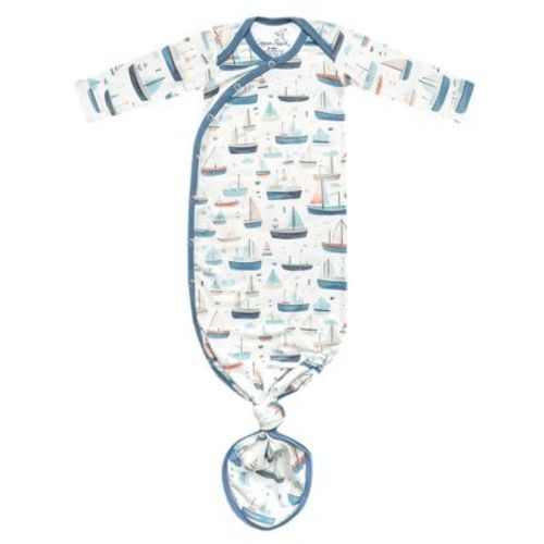 Fischer Newborn Knotted Gown