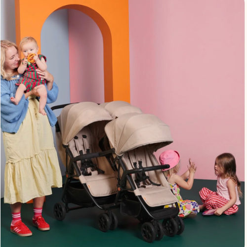 The Trioᵛ³ Triple Stroller