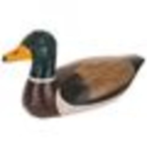 Wood Mallard Figurine