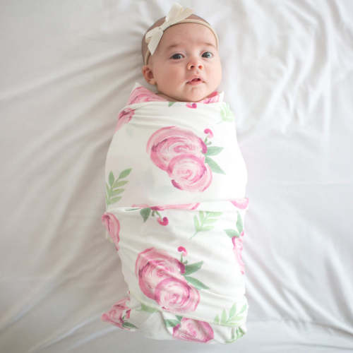 Knit Swaddle Blanket - Grace