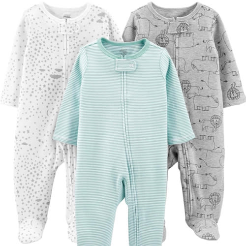 Simple Joys by Carter's Baby 3-Pack Neutral Sleep and Play