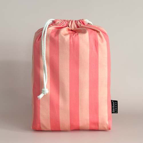 Waterproof Cot Sheet | Peach Candy – Little Human Linens