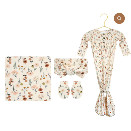 Rachel Newborn Headband Bundle (Gown)