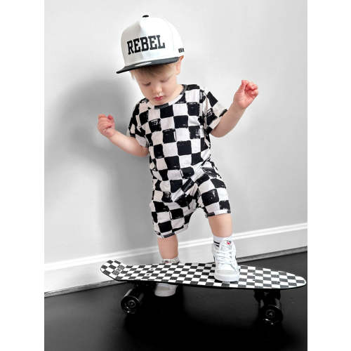 Biker Two Piece Set in Vintage Venice