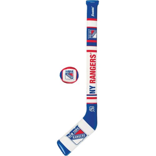 Franklin Sports NHL Team Mini Soft Hockey Stick Set - NHL Team Soft Foam Mini Hockey Stick and Ball - Great Toy for Kids