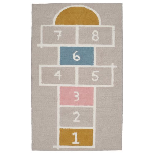 STÄPPSPARV Rug - beige 100x160 cm (39 ¼x63 ")