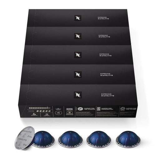 Amazon.com: Nespresso VertuoLine Espresso, Diavolitto, 50 Count