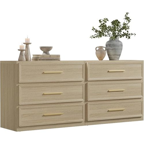 SICOTAS Oversized Nightstands Set of 2 for Bedroom with Storage for Bedroom | SICOTAS Oversized Night Stand Set 2 for Bedroom 3 Drawer Bedsideside Table