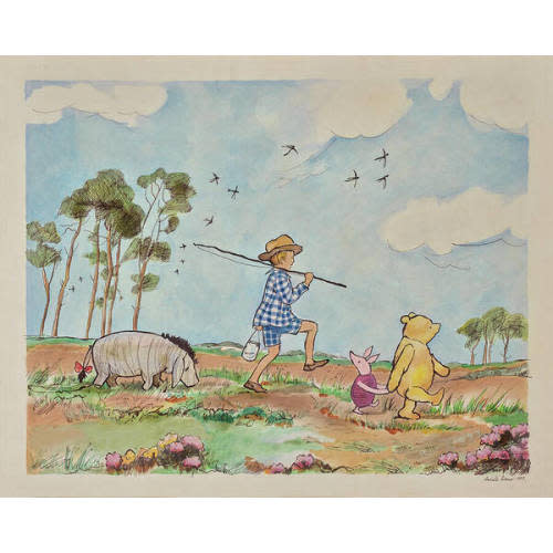 Winnie the Pooh Print for bedroom