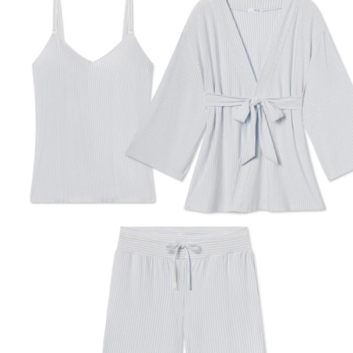 LAKE | Women | DreamModal Pajamas | Fog Maternity Kimono Bundle