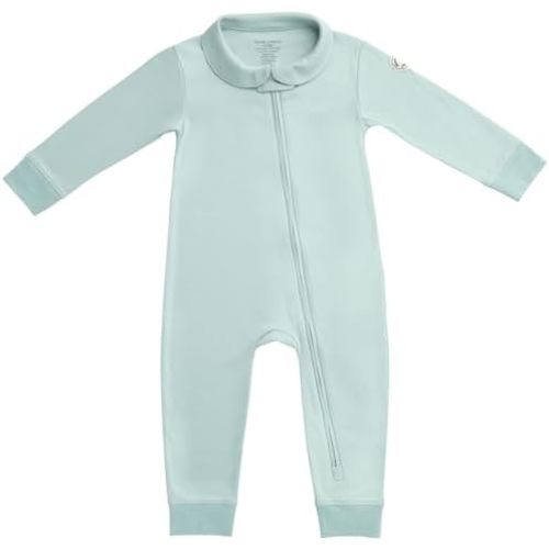 MON CHOU Organic Footless Baby Pajamas – 100% Pima Cotton, Ultra Soft, Lightweight & Breathable All-Season Sleepers
