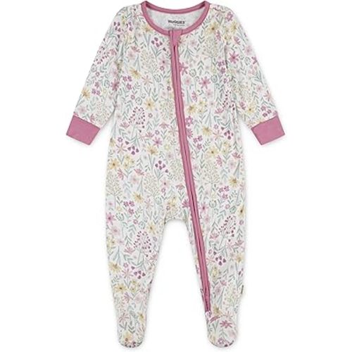 HUGGIES Baby Baby Viscose Printed Footed Coverall