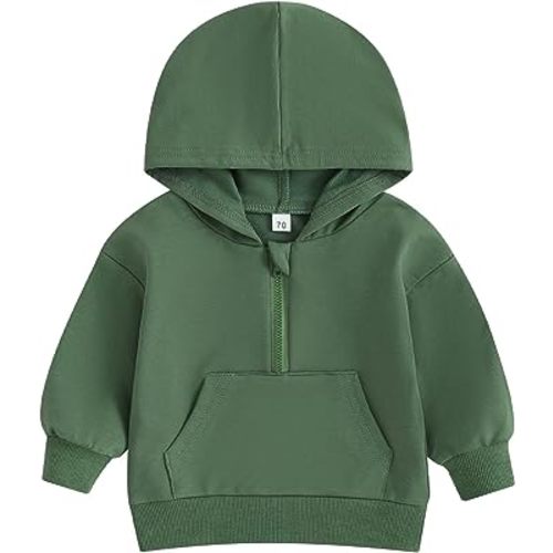 Pull à capuche à manches longues pour bébé garçon fille automne hiver