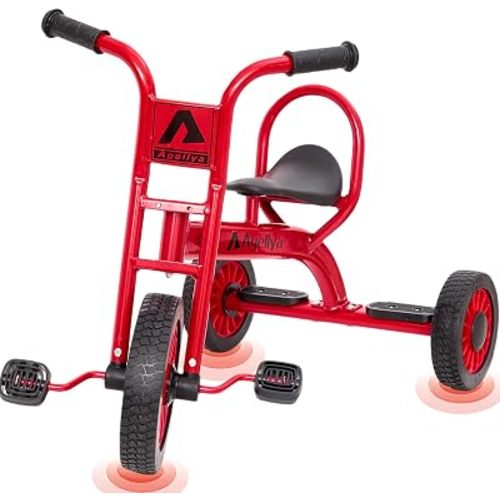 Preschool Kids Tricycle & Trike for 5-7, Sturdy Metal Frame