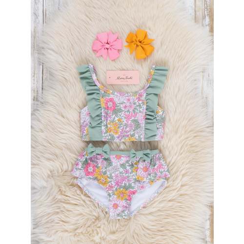Blossom in the Sun Ruffle Swimsuit