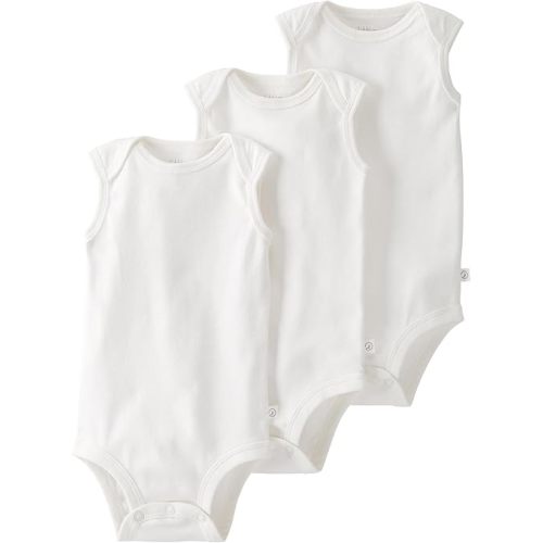little planet by carter's unisex-baby 3-pack Short Sleeve Bodysuits Made With Organic Cotton