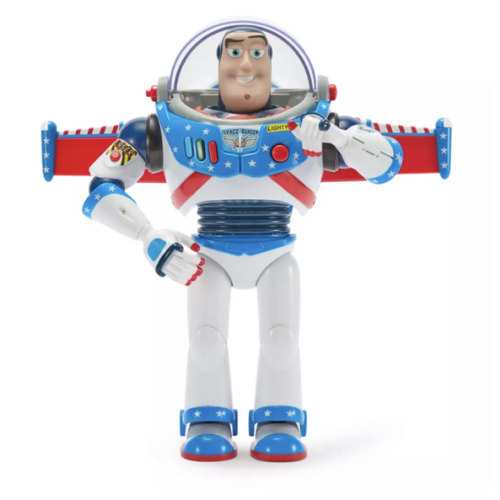 Buzz Lightyear Talking Action Figure – Toy Story – 250th Independence Day Anniversary – Limited Release | Disney Store