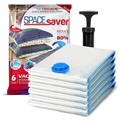 Spacesaver's Space Bags Vacuum Storage Bags - 6 Pack