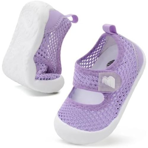 BARERUN Toddler Water Shoes Barefoot Water Shoes for Kids Baby Wide Aqua Socks with Arch Support Quick-Dry Breathable Boys Girls Sandals Walking Shoes for Beach Swim Pool Shoes