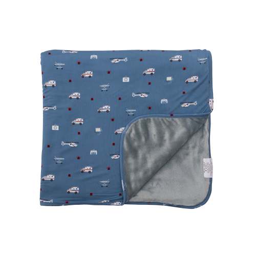 Ambulances Toddler Blanket – Brave Little Ones