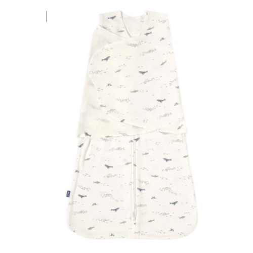 Ocean Life Cotton Swaddle | HALO