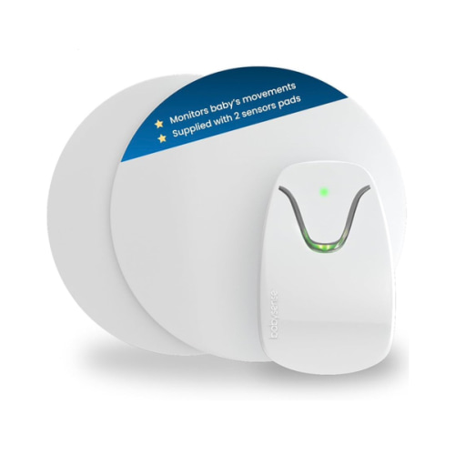 Babysense 7 Baby Sleep Breathing Movement Monitor for Newborn and Infants, No WiFi, Non Wearable, Non Contact Monitor with 2 Under-Mattress Sensors for Full Crib Coverage, FSA Baby Monitor