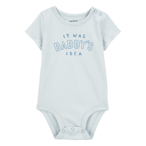 Baby Short-Sleeve Graphic Bodysuit - Blue - Carter's | Carter's