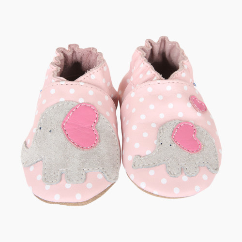Robeez Soft Soles Baby Shoes - Little Peanut, 6-12 Months