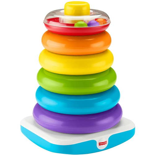 Fisher-Price, Giant Rock-a-Stack Infant Toy, 14+ Inches Tall
