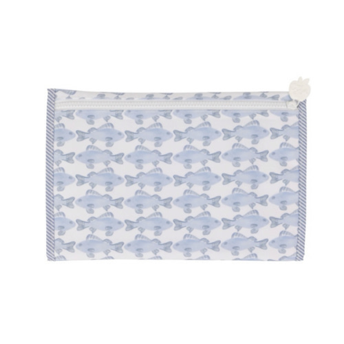 Apple Of My Isla Changing Pad - Fish Print