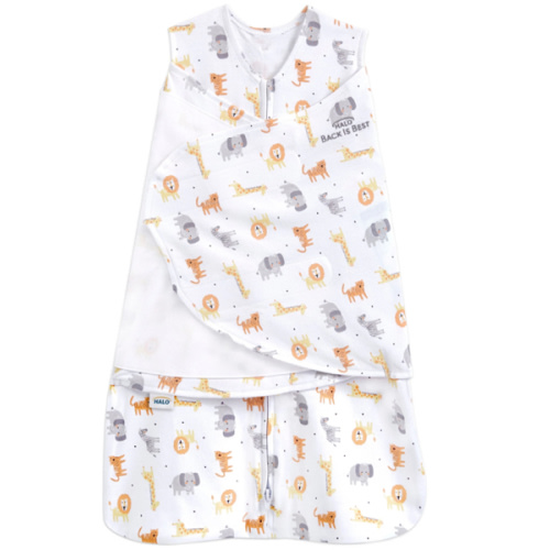 Jungle Print Cotton Swaddle | HALO