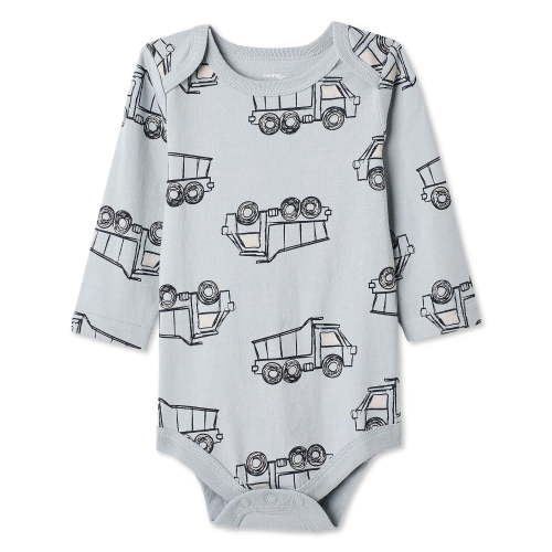 George Baby Boys' Long-Sleeve Printed Bodysuit - Walmart.ca