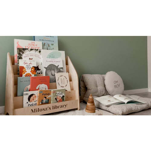 ❋ Front Facing Bookshelf ❋ Enjoy The Wood