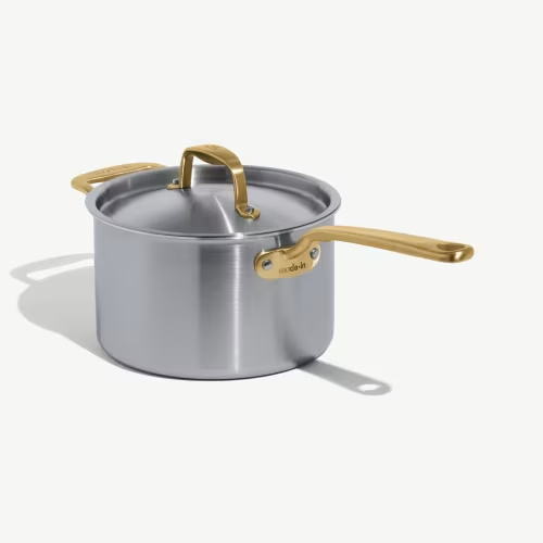 Stainless Steel Saucepan | 4 QT | Made In - Made In