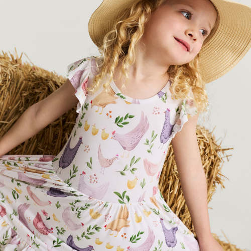 Jo Ruffled Twirl Dress