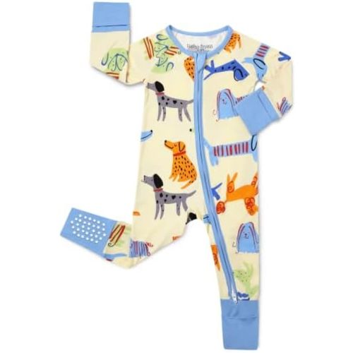 babee Reshinee Bamboo Viscose Baby Footie Pajama, Zipper Sleeper Boys Girls
