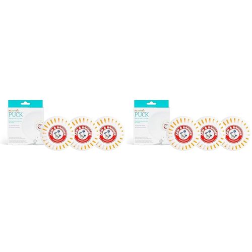 Munchkin® Arm & Hammer Puck Baking Soda Cartridge,Lavender Scent, 3 Count (Pack of 2)