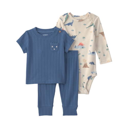 Carter's Child of Mine Baby Boy Outfit Set, 3-Piece, Sizes 0-24 Months