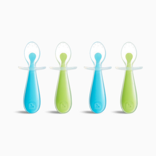 Gentle Scoop Silicone Training Spoons (4 Pack)